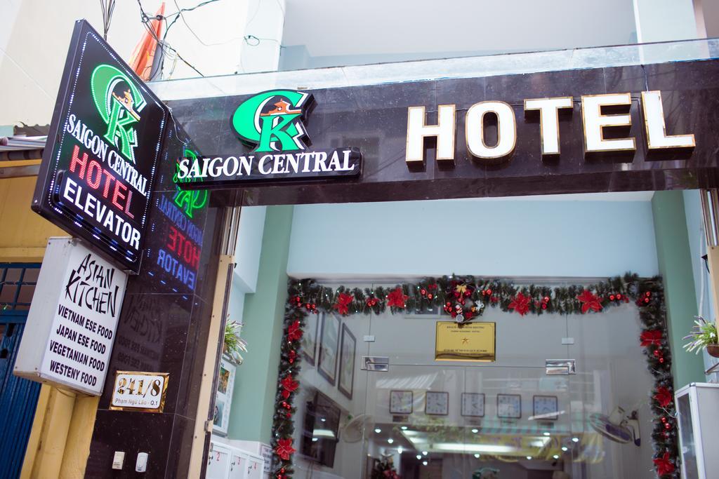 Ck Saigon Central Hotel Ho-Chi-Minh-Stadt Exterior foto