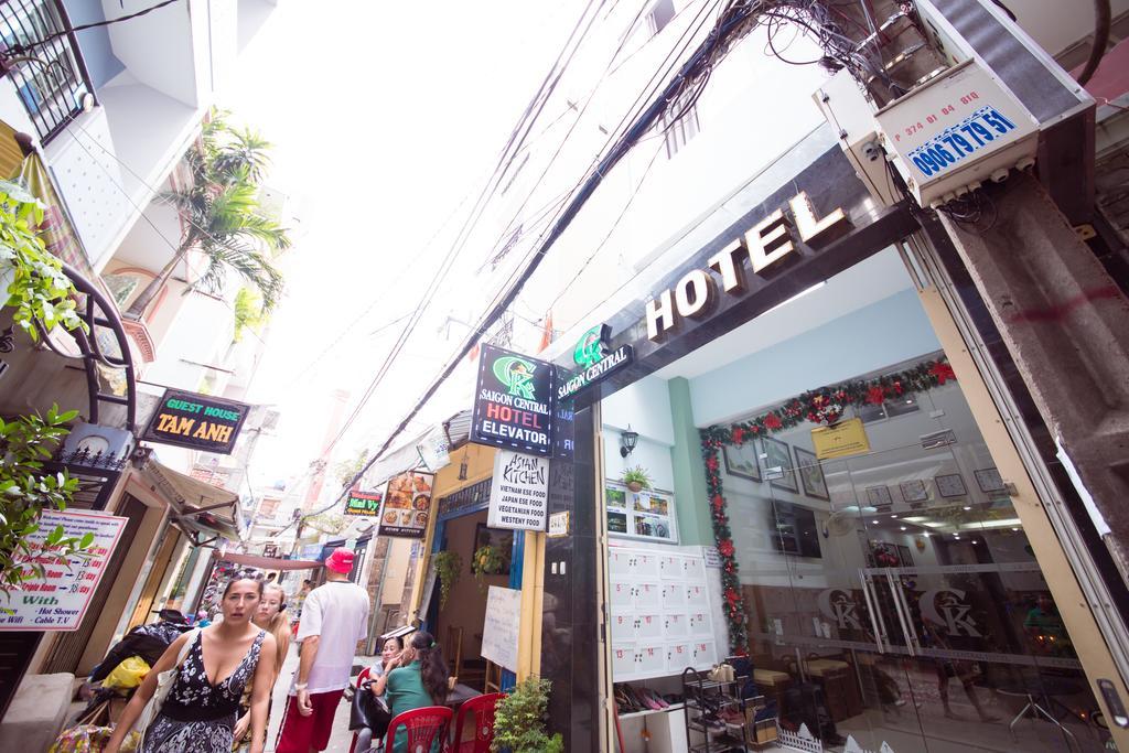 Ck Saigon Central Hotel Ho-Chi-Minh-Stadt Exterior foto